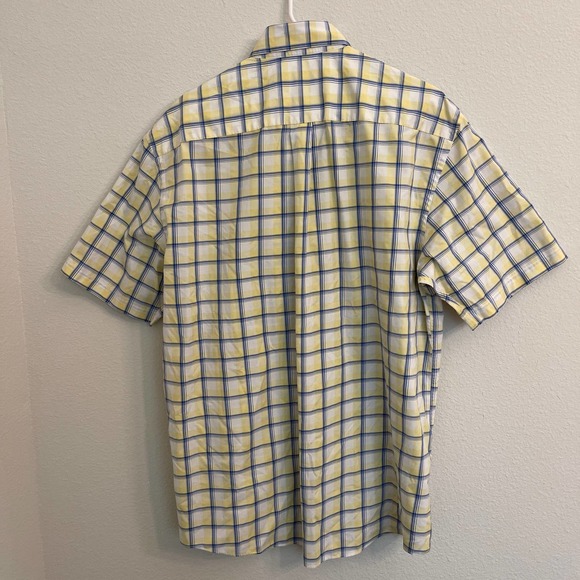 Jo A. Bank checked Shirt Men Sz L slightly used - Picture 2 of 6